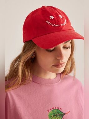 Damson Madder Red Baseball Cap